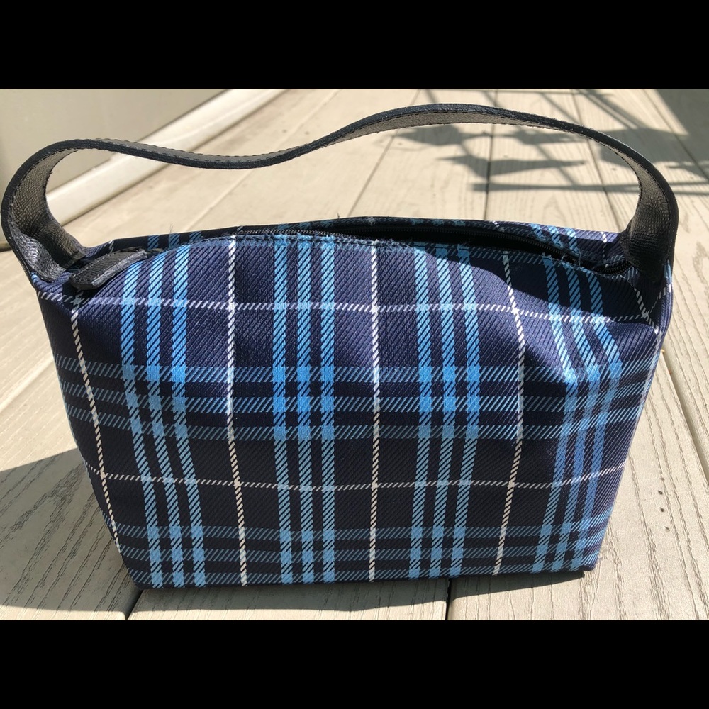 Burberry checker fabric purse